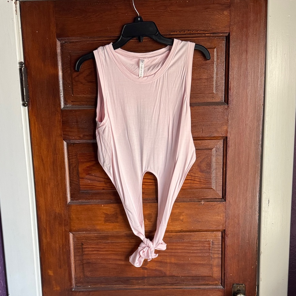 Fabletics Pink Sleeveless Top